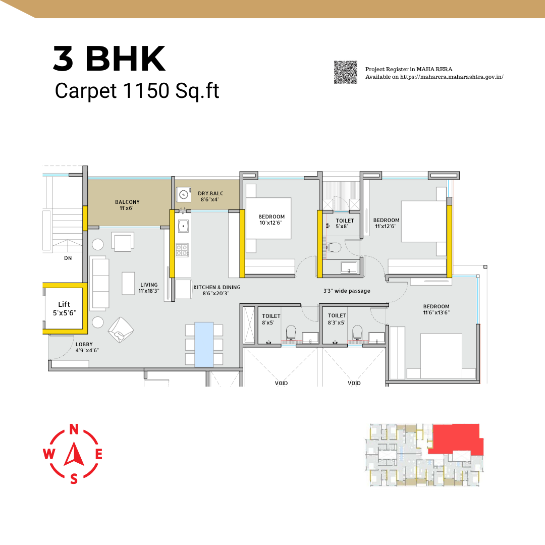 3 BHK