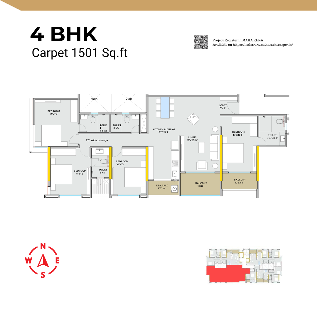 4 BHK